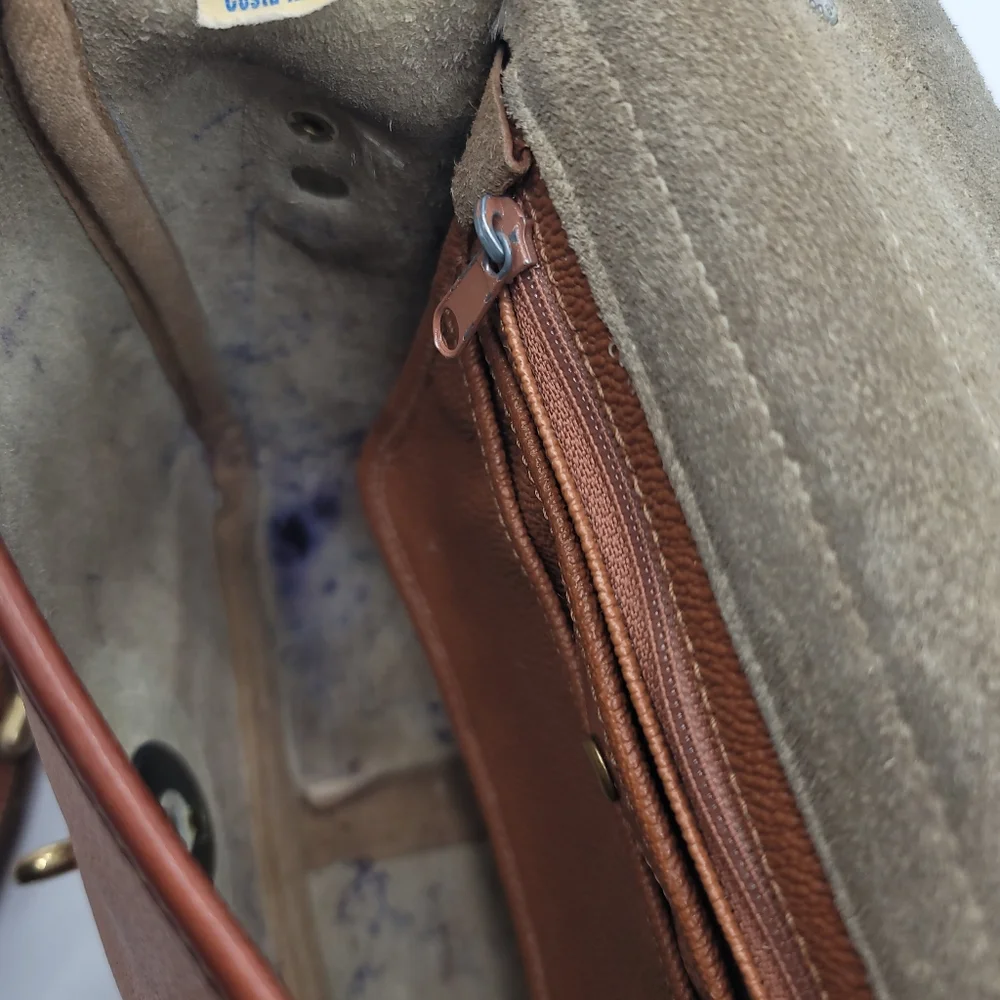 DOONEY & BOURKE AWL Square Carrier R703 Crossbody Bag Vintage - Picture 10 of 11